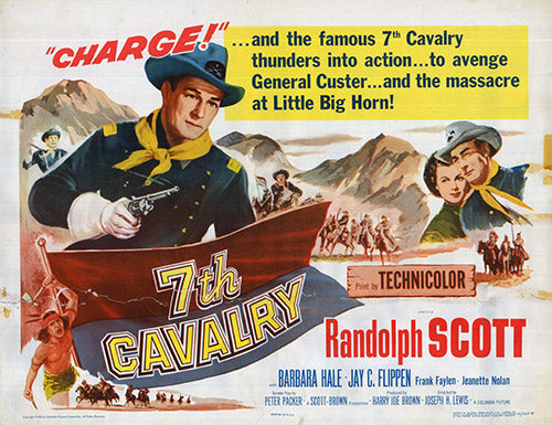 Detailed view of a 7th Cavalry collectible item showcasing its craftsmanship.