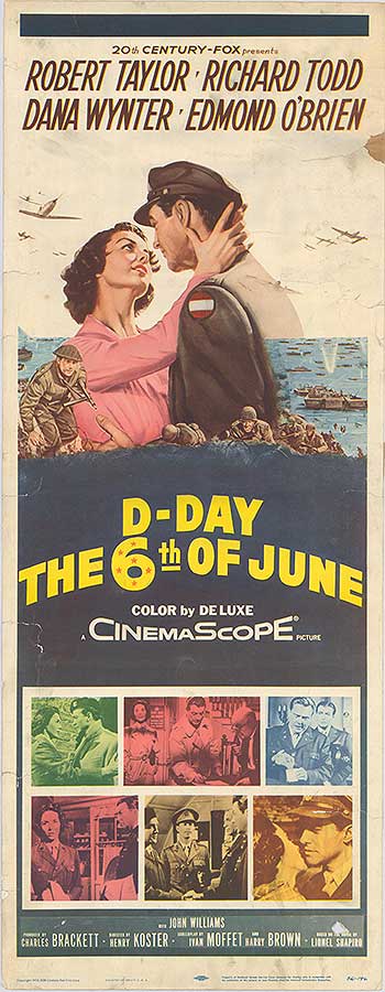 Front cover of D-Day Legacy: The Sixth of June showcasing wartime romance and military conflict