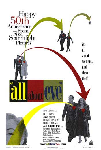 All About Eve Blu-ray cover showcasing the iconic cinema poster.