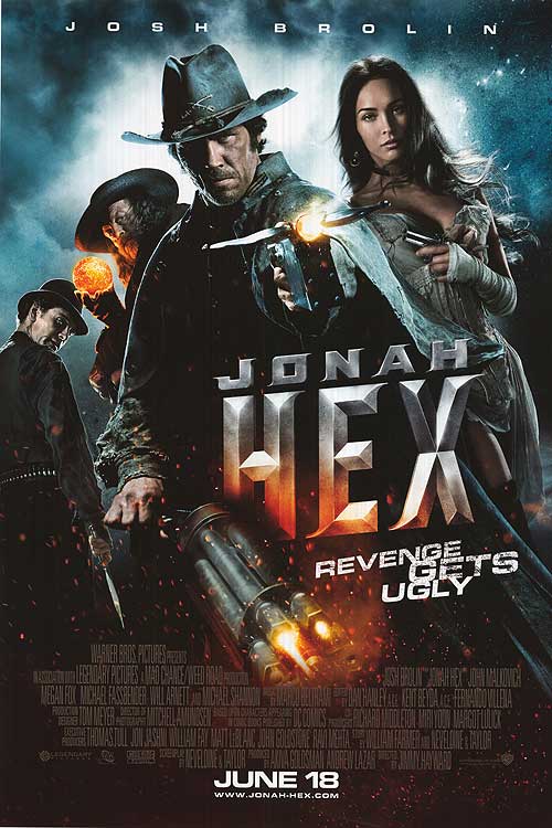 Cover of Jonah Hex graphic novel showcasing Western action scene