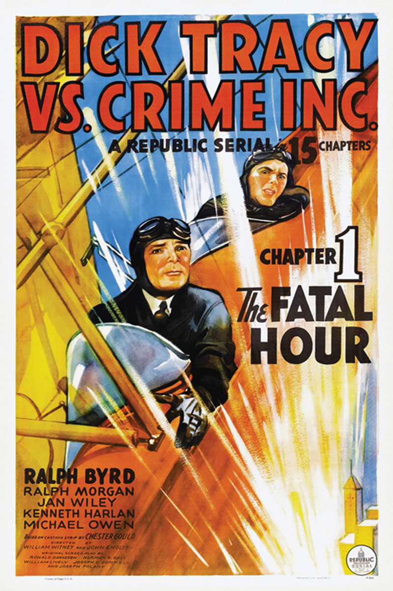 Dick Tracy giclee art print showcasing vivid colors and details, ideal for collectors.