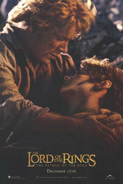 Epic battle scene from The Return of the King, showcasing heroism and adventure.