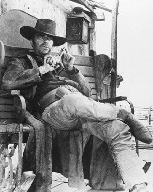 Cover of Timeless Western Classics featuring Jack Elam and iconic Western scenes.