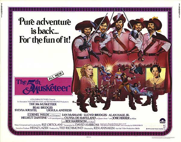 Fifth Musketeer action figure from the front, highlighting its detailed costume.