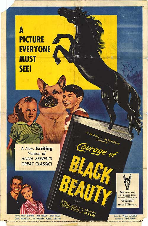 Cover of Courage of Black Beauty showcasing its inspiring theme of resilience