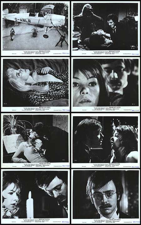 Set of 8 film negatives arranged for display, ideal for film photography enthusiasts