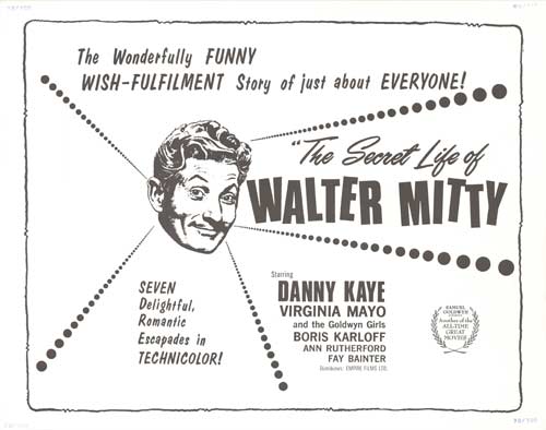 Cover of Walter Mitty classic adventure novel from 1970 edition