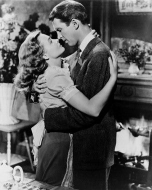 Cover of It's a Wonderful Life DVD featuring James Stewart and Donna Reed