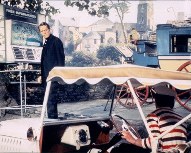 Patrick McGoohan in a classic TV scene from The Prisoner