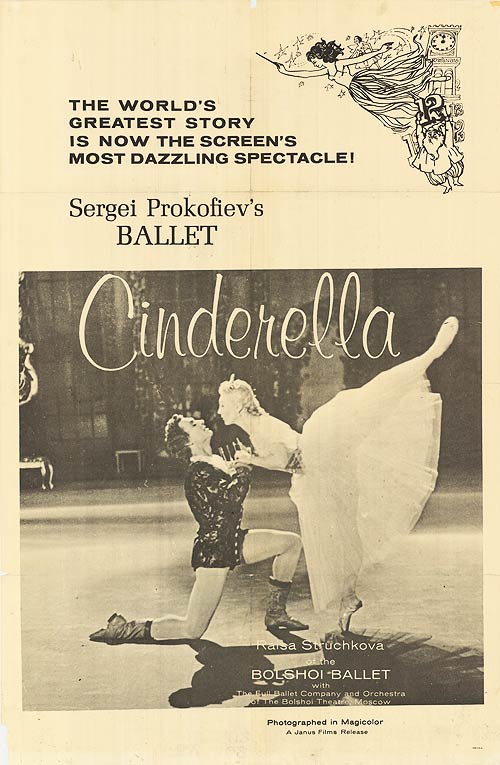 Cinderella ballet costume displayed on a dancer in a studio, showcasing vibrant colors and elegant design.