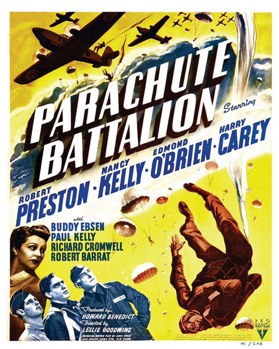 Parachute Battalion art print featuring detailed giclee quality.