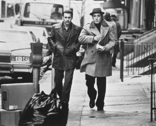 Scene from Donnie Brasco capturing the essence of mafia life.