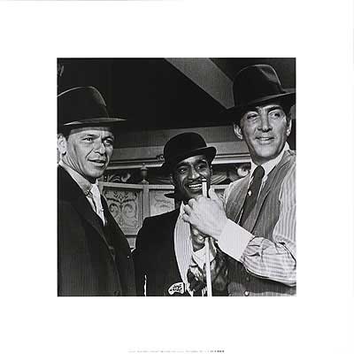 Close-up of Ocean's 11 replica items from the Rat Pack collector set, ideal for fans of classic casino crew style.