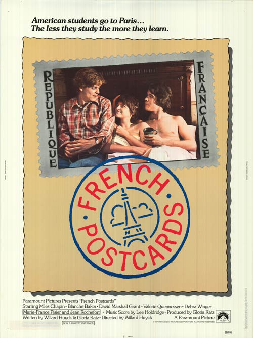 Elegant vintage French postcard featuring a classic Parisian scene.