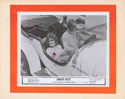 Premiere Lobby Card Adhesive bottle showcasing its easy application for lobby cards.