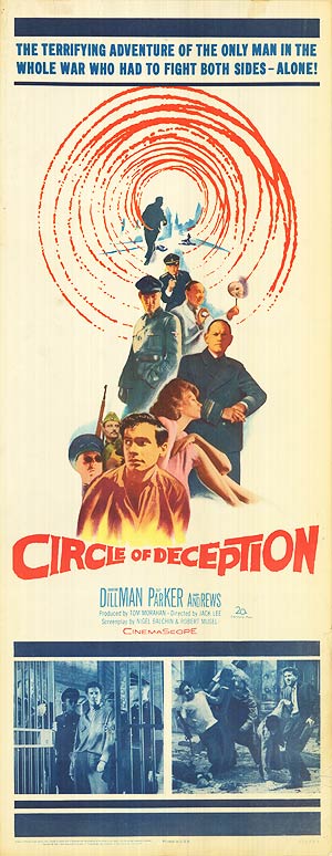 Cover of Circle of Deception thriller novel showcasing its suspenseful artwork.