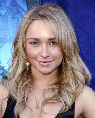 Close-up of Hayden Panettiere autographed photo, perfect for collectors.