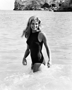 Rare Candice Bergen signed photo with a vintage feel.