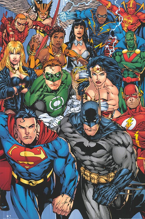 Ultimate DC superhero figure showcasing intricate details and vibrant colors.