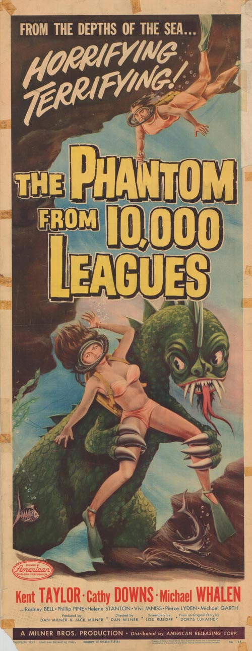Cover of Phantom: A Journey Beyond 10,000 Leagues showcasing its adventurous theme.