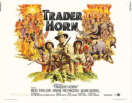 Cover of Trader Horn showcasing its adventurous theme and exploration elements.