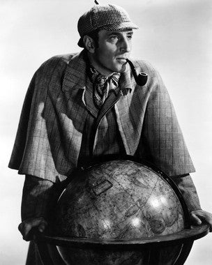 Cover of Sherlock Holmes The Secret Weapon audiobook narrated by Basil Rathbone