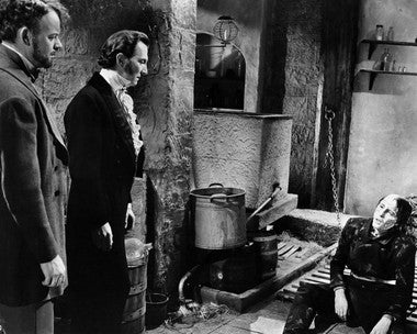Curse of Frankenstein collectible figure featuring Peter Cushing as Dr. Frankenstein