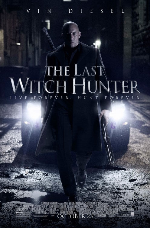 Vin Diesel as the Last Witch Hunter in an intense battle scene, showcasing the film's action-packed sequences. Vin Diesel as the Last Witch Hunter in an intense battle scene, showcasing the film's action-packed sequences.