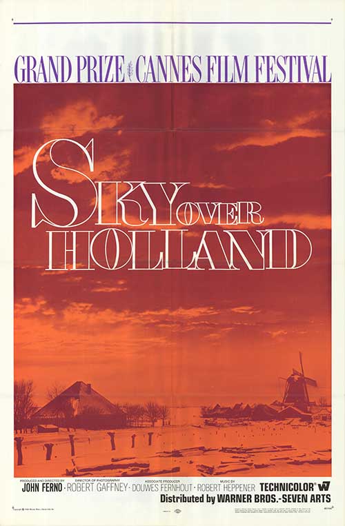 Sky Over Holland canvas art showcasing vibrant colors and serene skies.