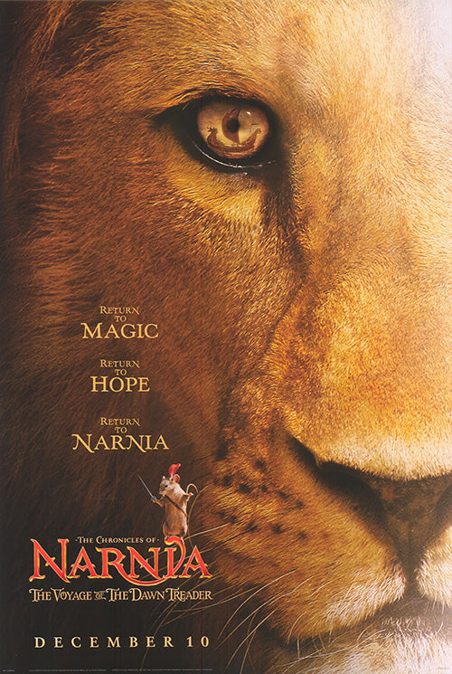 Cover of Chronicles of Narnia: The Voyage of the Dawn Treader showcasing its enchanting artwork.