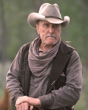 Robert Duvall in a classic movie scene showcasing his iconic acting skills.