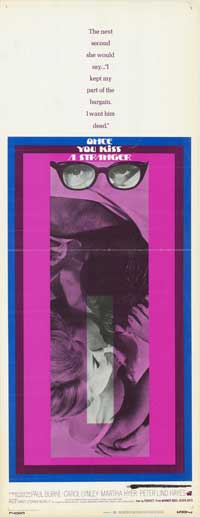 Cover image of Once You Kiss A Stranger showcasing the romance and mystery theme.