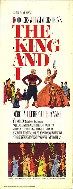 A vibrant scene from The King and I musical performance showcasing stunning costumes and choreography.