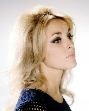 Brigitte Bardot inspired summer dress with flowy fabric and vintage charm