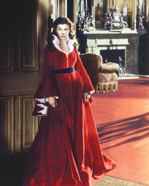 Vivien Leigh in a classic film scene, capturing her essence as a Hollywood actress.