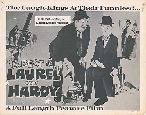 Cover of Laurel and Hardy DVD collection showcasing classic comedy films