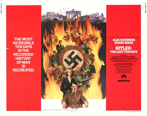 Cover image of Hitler The Last Ten Days DVD showing WWII era artwork