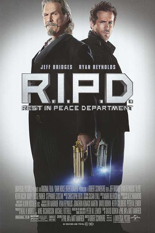 R.I.P.D. collectible figures showcasing intricate details