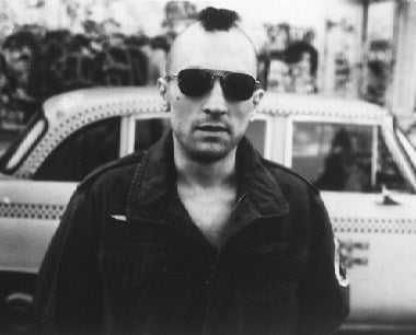 Cover of Taxi Driver showcasing Robert De Niro's intense performance.