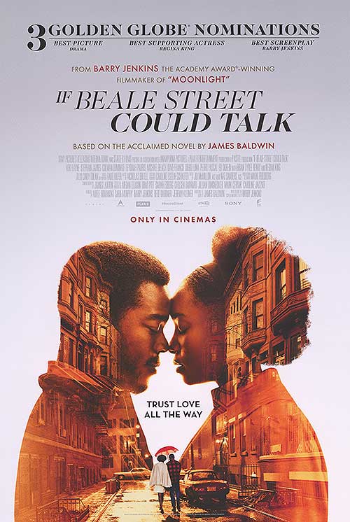 Cover of If Beale Street Could Talk DVD showing romantic drama film imagery