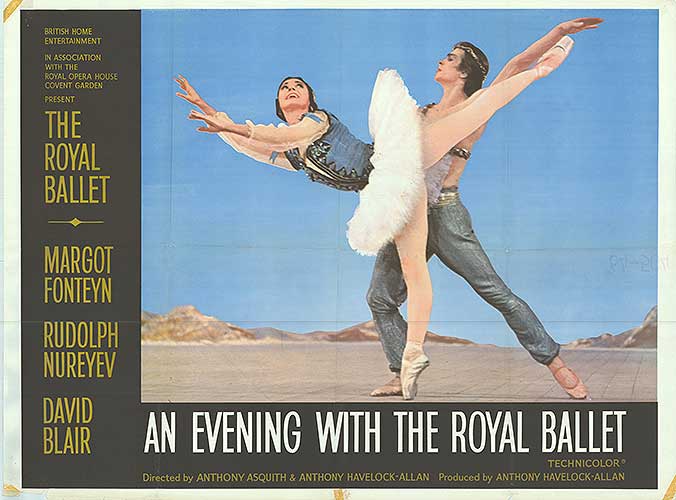 Royal Ballet Evening Art Print featuring a dancer in motion, ideal for dance wall decor.