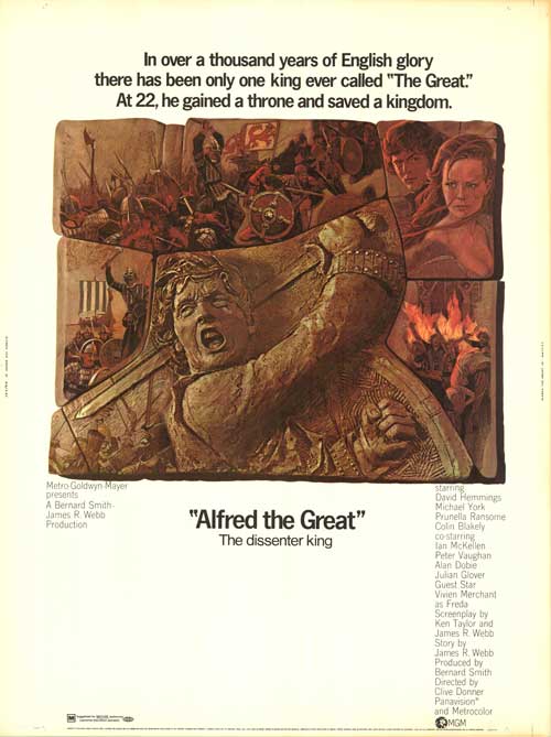 Cover of Alfred the Great biography, showcasing historical imagery