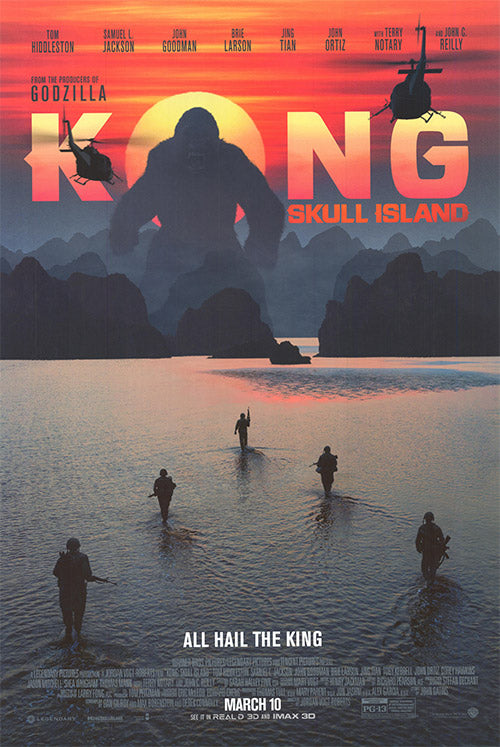 Kong: Skull Island DVD cover showcasing the iconic monster in action