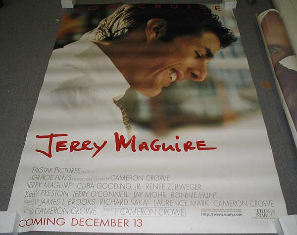 Jerry Maguire special edition DVD cover featuring Tom Cruise and Renée Zellweger