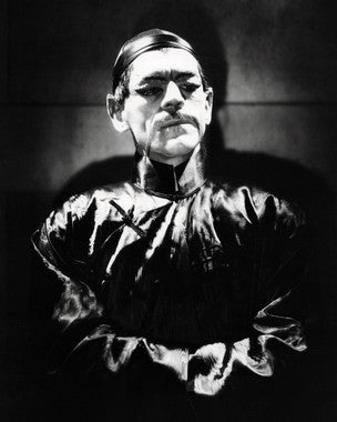 Boris Karloff vintage collectible figure showcasing classic horror actor collectibles from the 1930s.