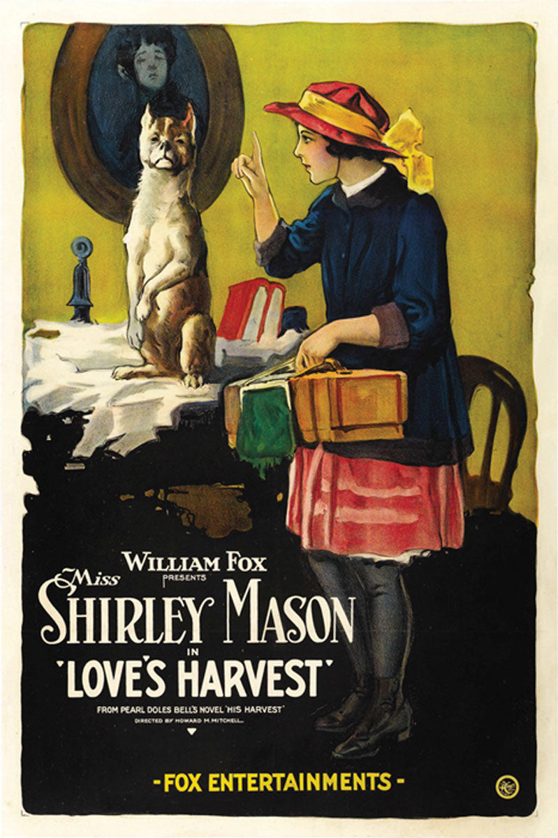 Close-up of 'Love's Harvest' giclee print showcasing detailed brushwork and vivid colors
