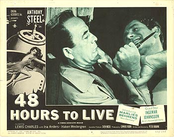 Book cover of 48 Hours to Live showing a dynamic, inspiring design for motivation and success