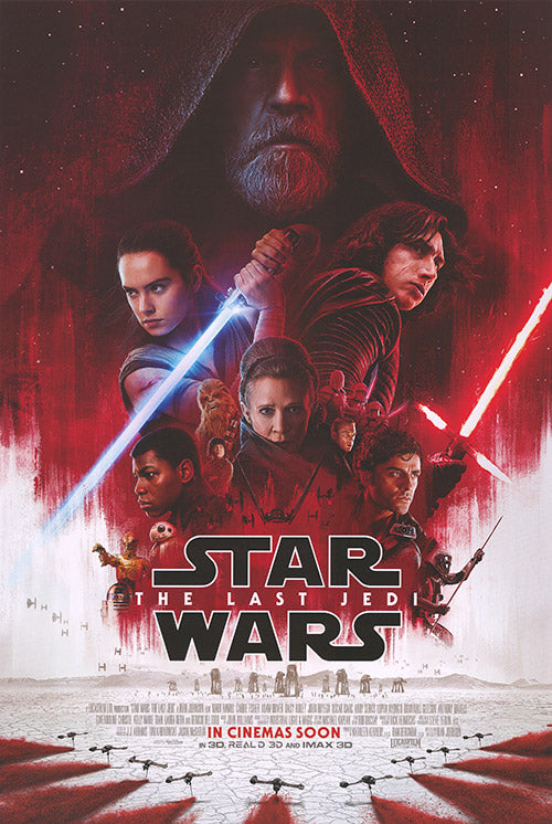 Star Wars: The Last Jedi collector's edition Blu-ray case with artwork