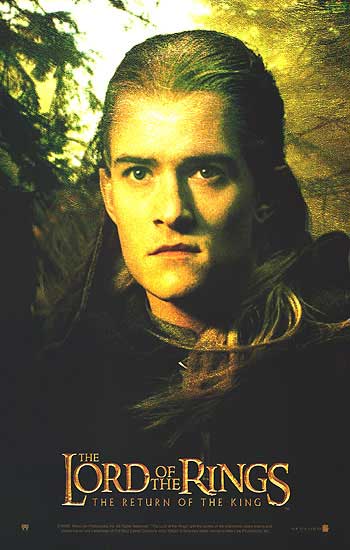 Front view of the Legolas figure showcasing intricate details.