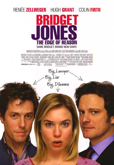 Cover of Bridget Jones: The Edge Of Reason featuring a whimsical illustration of Bridget.